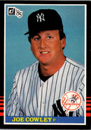 1985 Donruss Joe Cowley