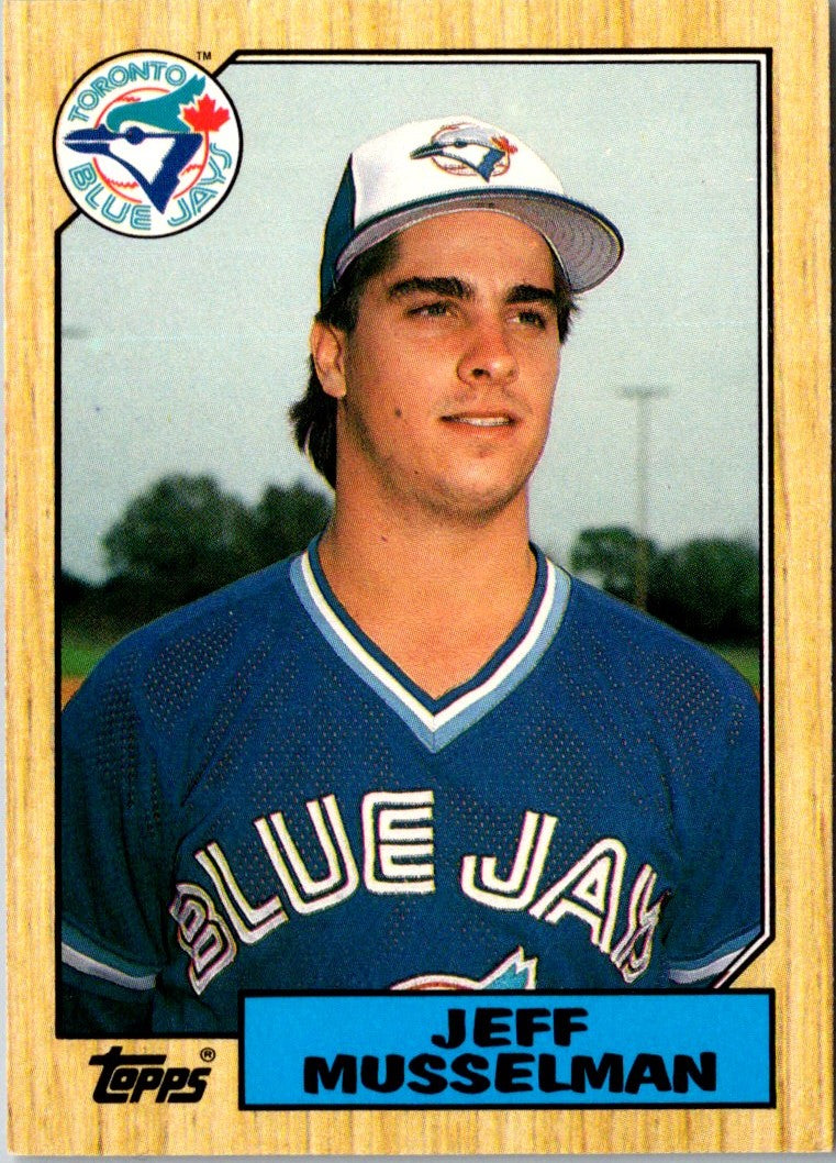 1987 Topps Traded Jeff Musselman