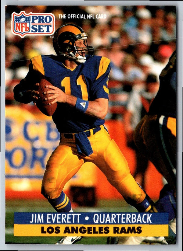 1991 Pro Set Jim Everett #200
