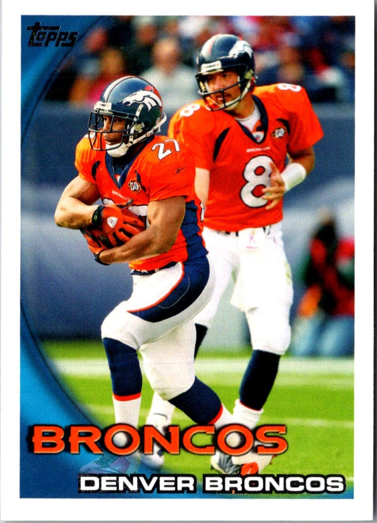 2010 Topps Denver Broncos