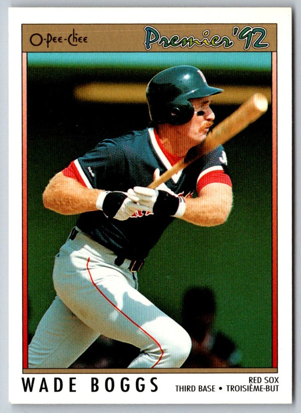 1992 O-Pee-Chee Premier Wade Boggs #1
