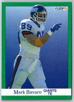 1991 Fleer Mark Bavaro #307