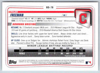 2020 Bowman Tyler Freeman #BD-78