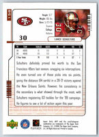 2000 Upper Deck Lance Schulters #158