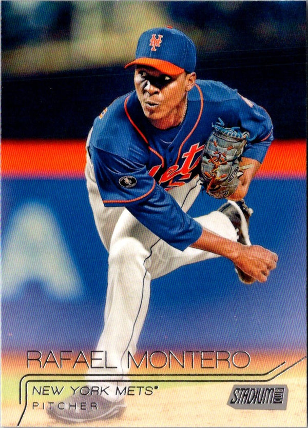 2015 Stadium Club Rafael Montero #201