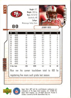 1998 Upper Deck UD3 Jerry Rice #80