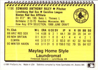 1991 ProCards Ed Riley #1196