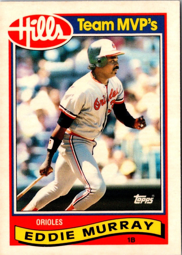 1989 Topps Hills Team MVP's Eddie Murray