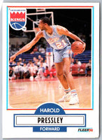 1990 Fleer Harold Pressley #166