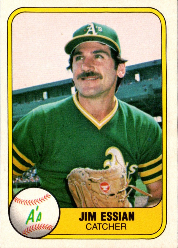 1981 Fleer Jim Essian #593