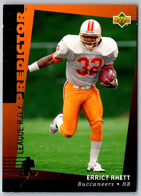 1994 Upper Deck Predictors Award Winners Exchange Errict Rhett #H18