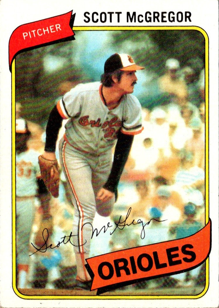 1980 Topps Scott McGregor