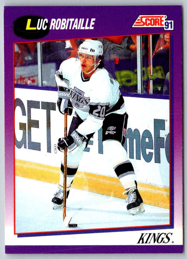 1991 Score American Luc Robitaille #3