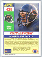 1990 Score Keith Van Horne #428