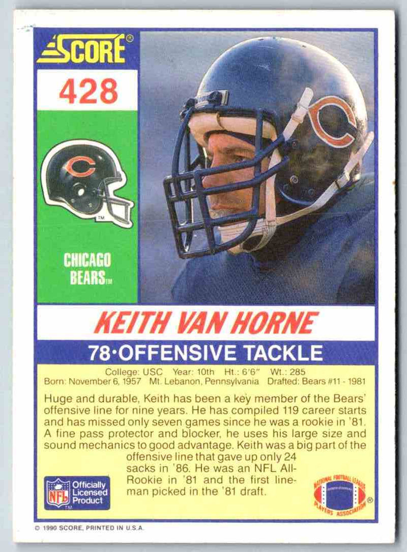 1990 Score Keith Van Horne