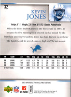 2007 Upper Deck First Edition Kevin Jones #32