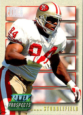 1993 Pro Set Power Update Moves Dana Stubblefield #PP44