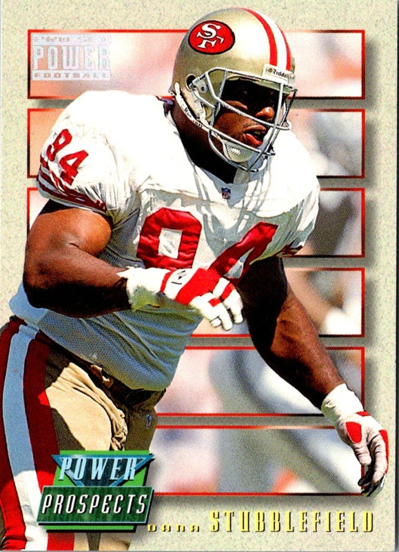 1993 Pro Set Power Update Moves Dana Stubblefield #PP44