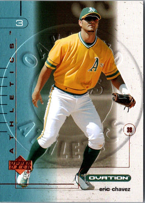 2002 Upper Deck Ovation Eric Chavez #140