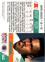 1991 Pro Set David Griggs #563