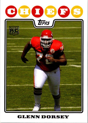 2008 Topps Glenn Dorsey #393 Rookie