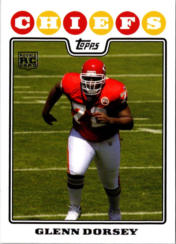 2008 Topps Glenn Dorsey #393 Rookie