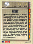 1993 Pro Set Power Update Moves Roosevelt Potts