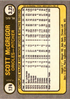 1981 Fleer Scott McGregor #174
