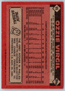1986 Topps Ozzie Virgil