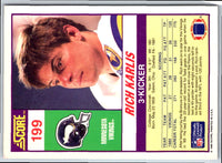 1990 Score Rich Karlis #199