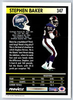 1991 Pinnacle Stephen Baker #347
