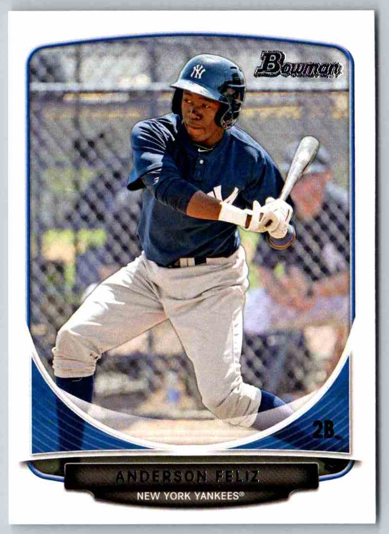 2013 Bowman Anderson Feliz