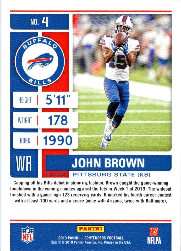 2018 Score John Brown