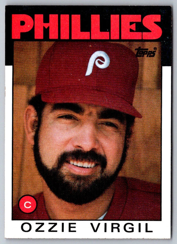 1986 Topps Ozzie Virgil #95