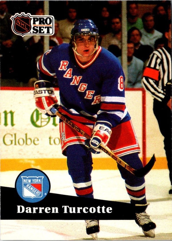 1991 Pro Set Darren Turcotte #160