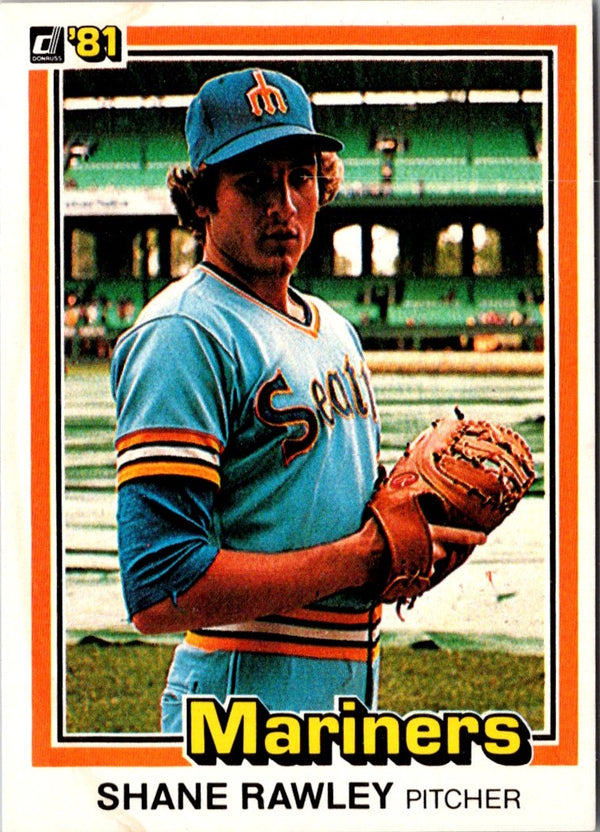 1981 Donruss Shane Rawley #167