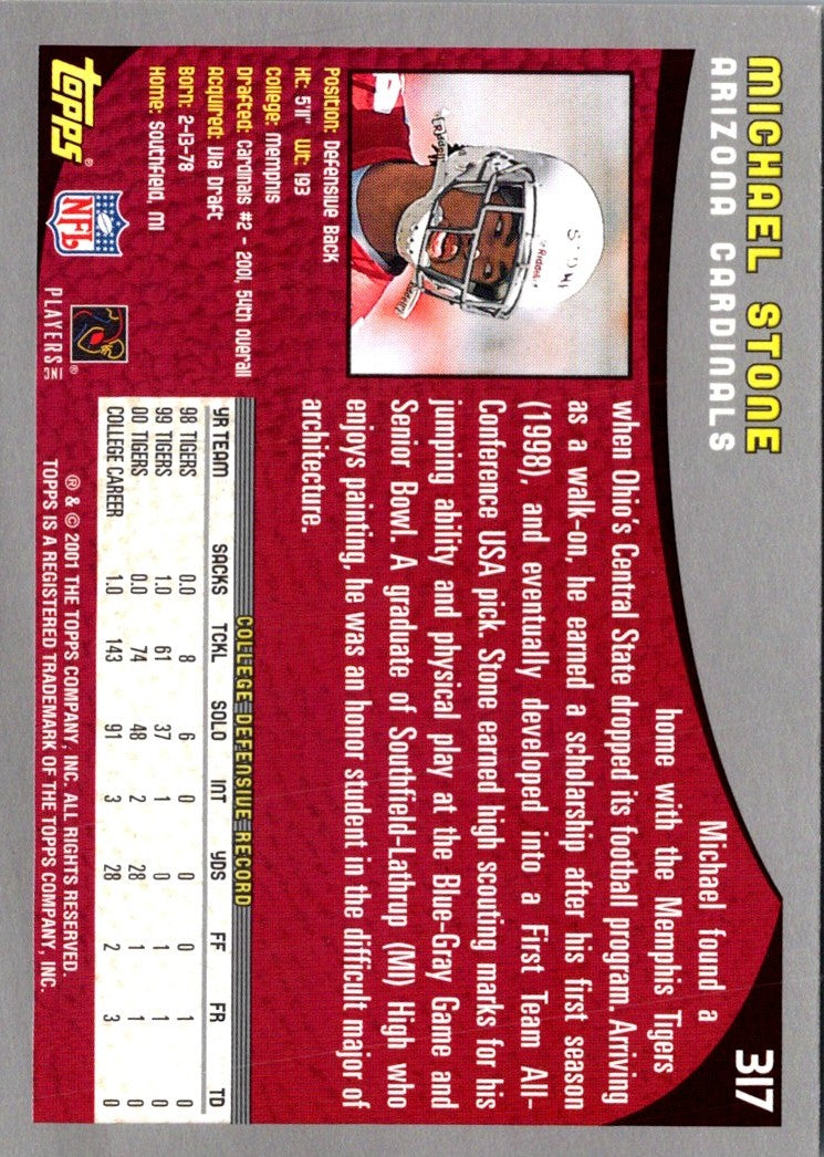 2001 Topps Michael Stone