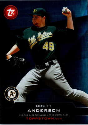 2011 Topps Town Brett Anderson #TT-4