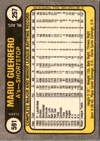 1981 Fleer Mario Guerrero #591