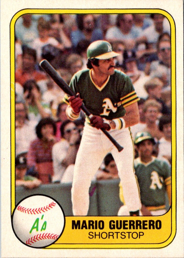 1981 Fleer Mario Guerrero #591