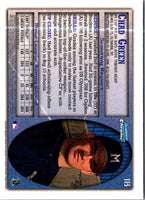1998 Bowman Chrome Refractors Chad Green #113