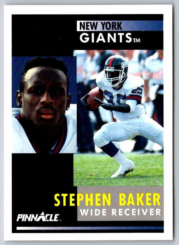 1991 Pinnacle Stephen Baker #347