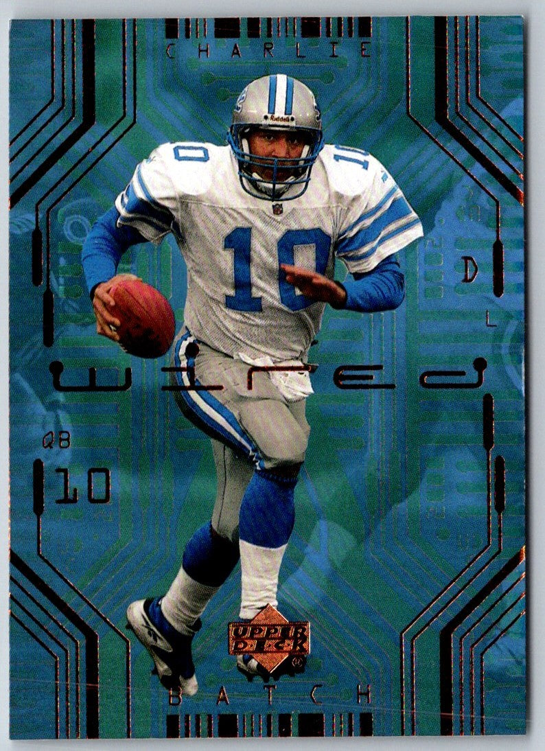 2000 Upper Deck Wired Charlie Batch