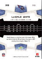 2008 Score Super Bowl XLIII LenDale White #315