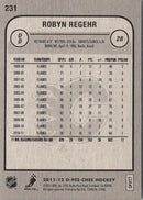 2011 O-Pee-Chee Robyn Regehr