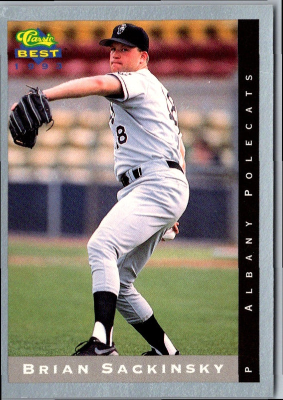 1993 Classic Best Brian Sackinsky #59
