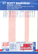 1987 Fleer Update Scott Bankhead