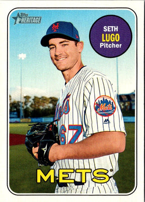2018 Topps Heritage Seth Lugo #521