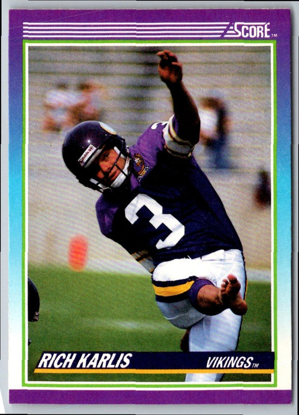1990 Score Rich Karlis #199