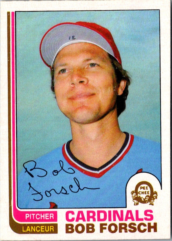 1982 O-Pee-Chee Bob Forsch #34